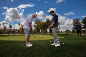 Golf mind set training