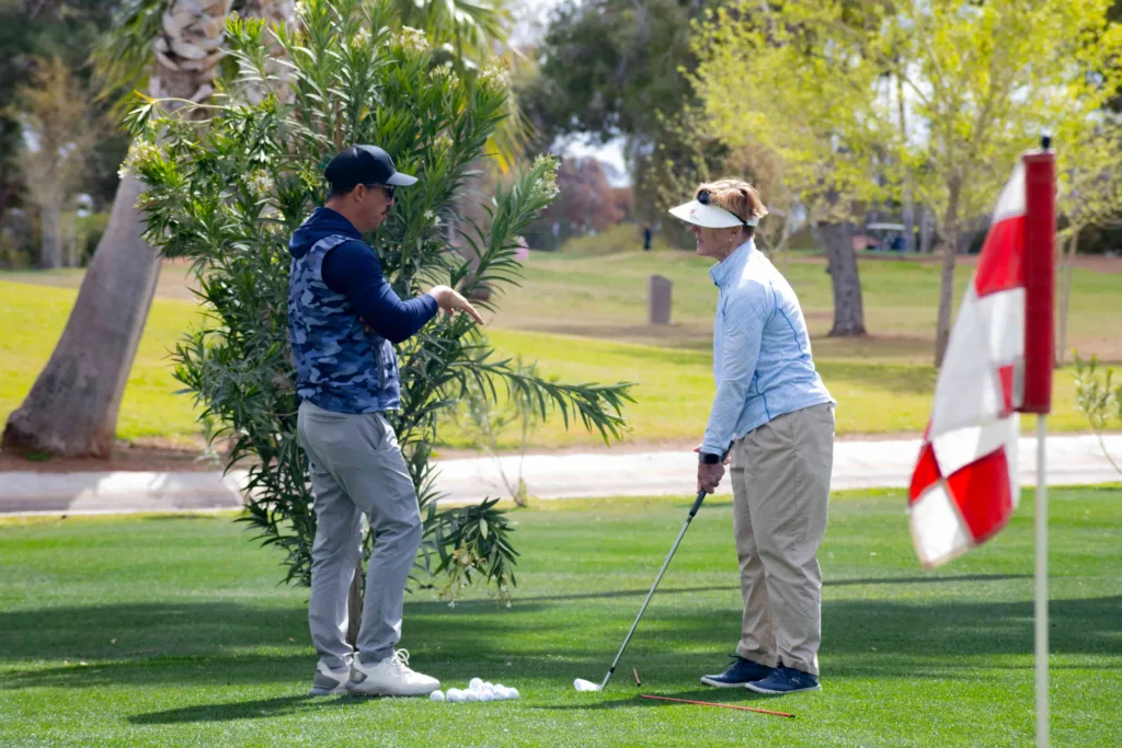 Joe DiChiara and Golf Student
